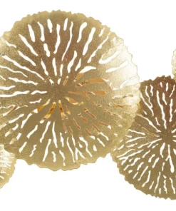 Applique murale géométrique avec 2 points lumineux couleur vive