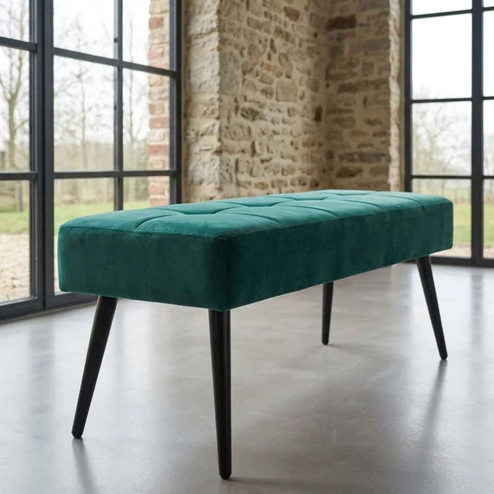 Banquette Vanina Velours Vert