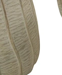 Cache-pot 3 pcs texture naturelle beige