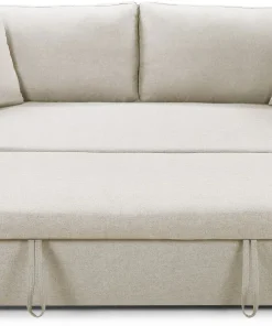 Canapé 3 places Convertible Saphir Tissu Beige