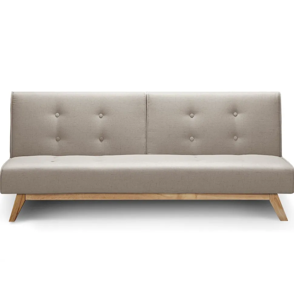 Canapé convertible clic-clac scandinave Yazu Beige
