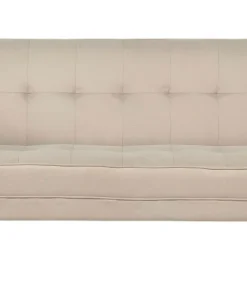 Canapé convertible clic-clac scandinave Slow Tissu Beige