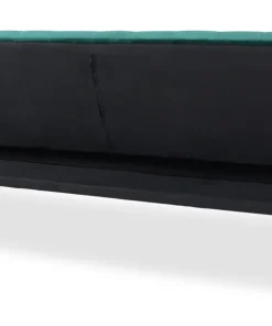 Canapé convertible clic-clac Justy Velours Vert