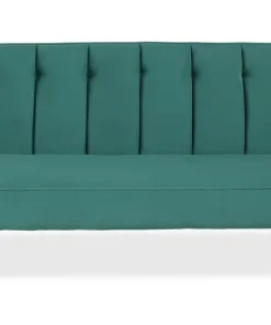 Canapé convertible clic-clac Olympia Velours Vert