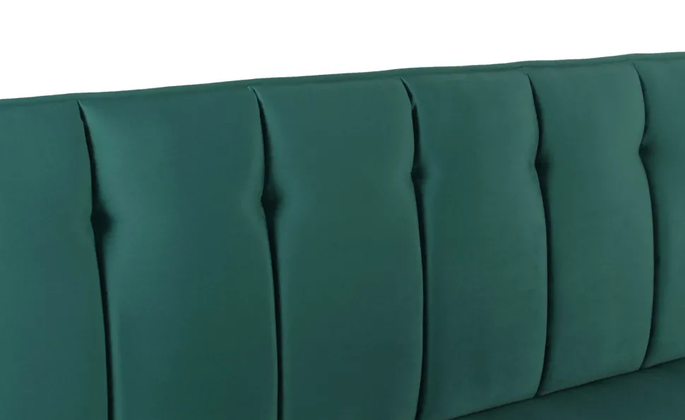 Canapé convertible clic-clac Olympia Velours Vert