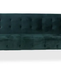 Canapé convertible clic-clac scandinave Slovénie Velours Vert