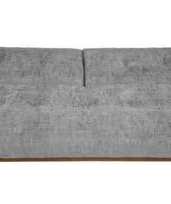 Canapé convertible clic-clac scandinave Yazu Velours chenille Gris