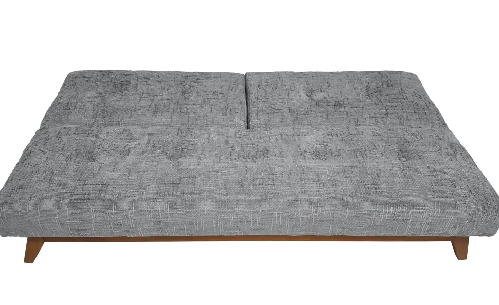 Canapé convertible clic-clac scandinave Yazu Velours chenille Gris
