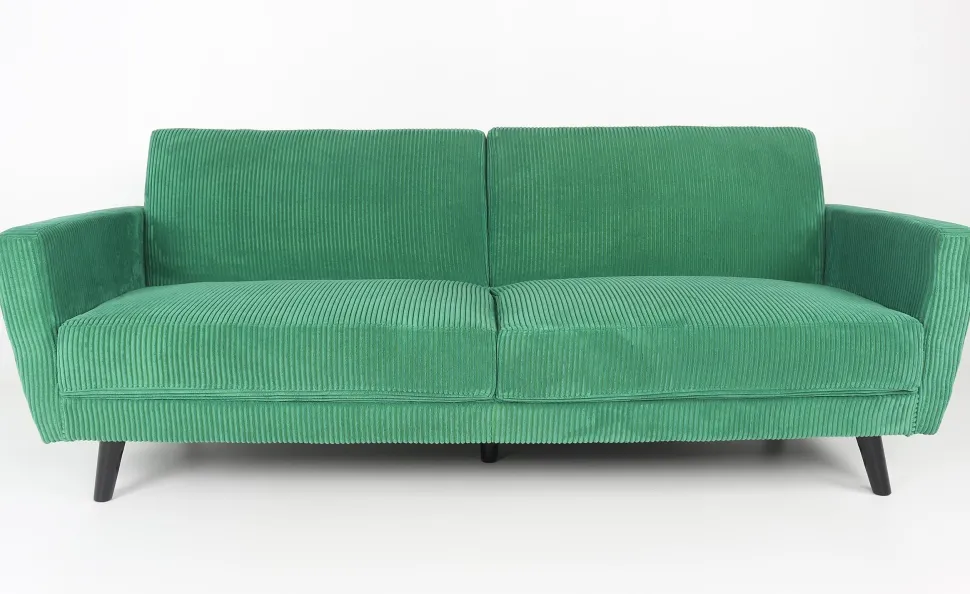 Canapé convertible clic-clac Refresha Velours Vert