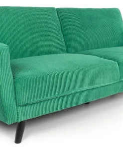 Canapé convertible clic-clac Refresha Velours Vert
