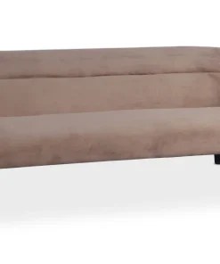 Canapé convertible clic-clac Roberto 3 places Velours Taupe