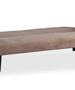 Canapé convertible clic-clac Roberto 3 places Velours Taupe