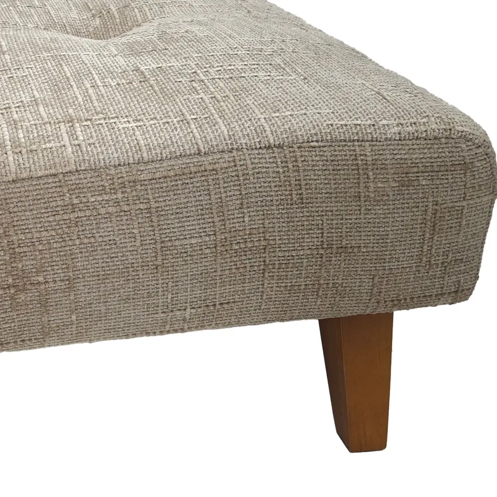 Canapé convertible clic-clac scandinave Yazu Velours chenille Beige