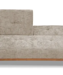 Canapé convertible clic-clac scandinave Yazu Velours chenille Beige