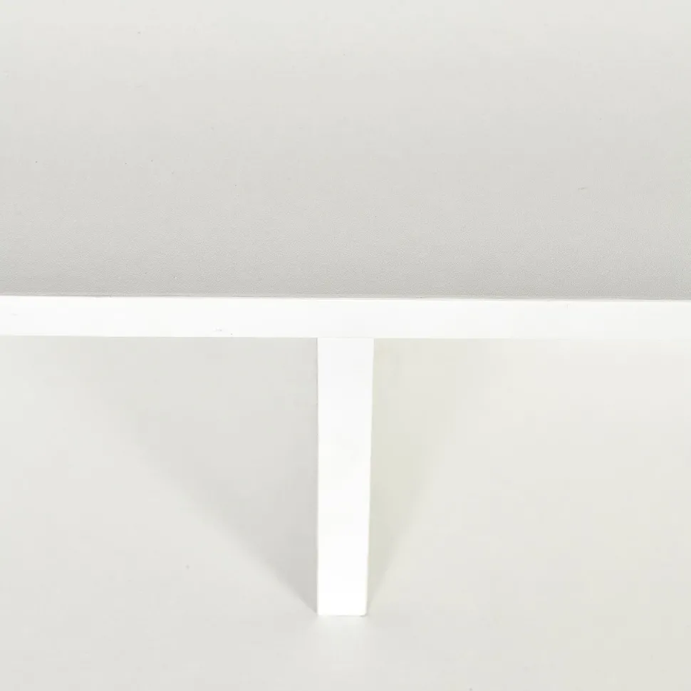Coiffeuse 4 tiroirs et miroir LED 3 couleurs Miraclas L92cm Bois Blanc et Rotin