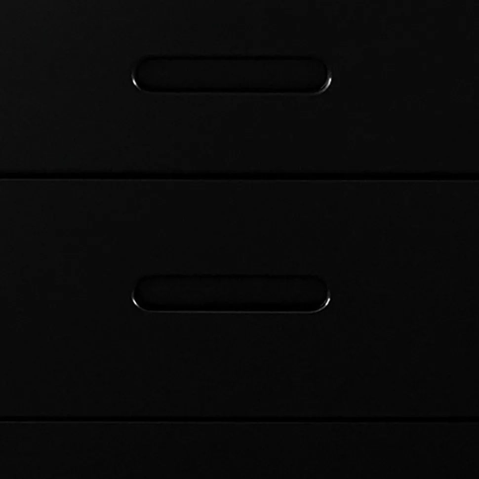 Coiffeuse compacte 60cm avec miroir LED, tiroir et pouf intégré Germina XL Noir