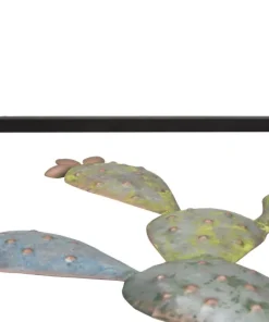 Décoration murale Cactus en fer Multicolore