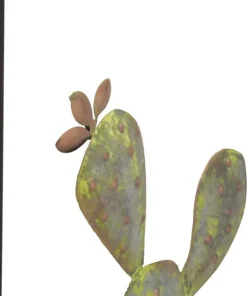 Décoration murale Cactus en fer Multicolore