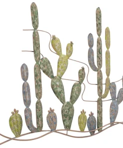 Décoration murale Cactus en Fer Multicolore