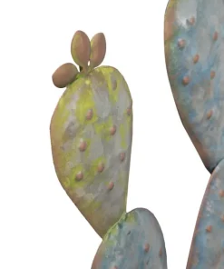 Décoration murale Cactus métal en fer Multicolore