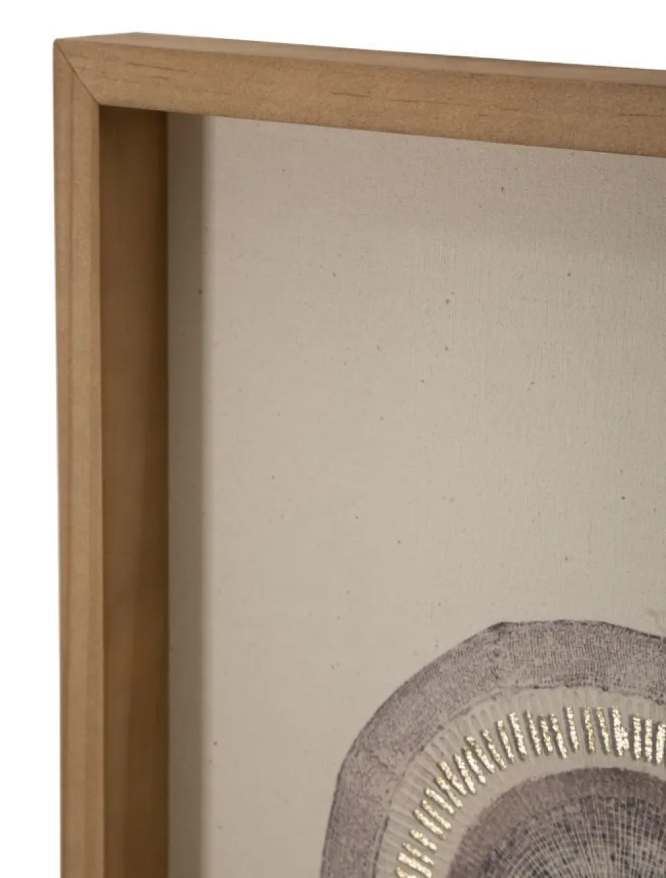 Décoration murale Circlly en bois motifs géométriques tons chauds