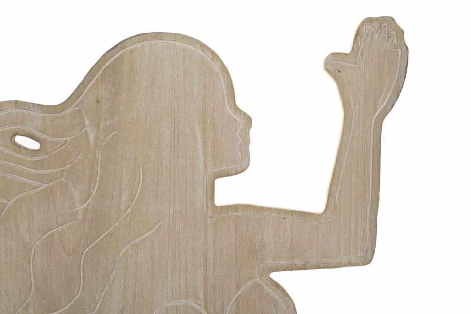 Décoration murale 3D Sirena Métal et MDF multicolore