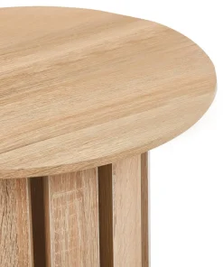Ensemble de 2 tables basses Annabel Chêne clair
