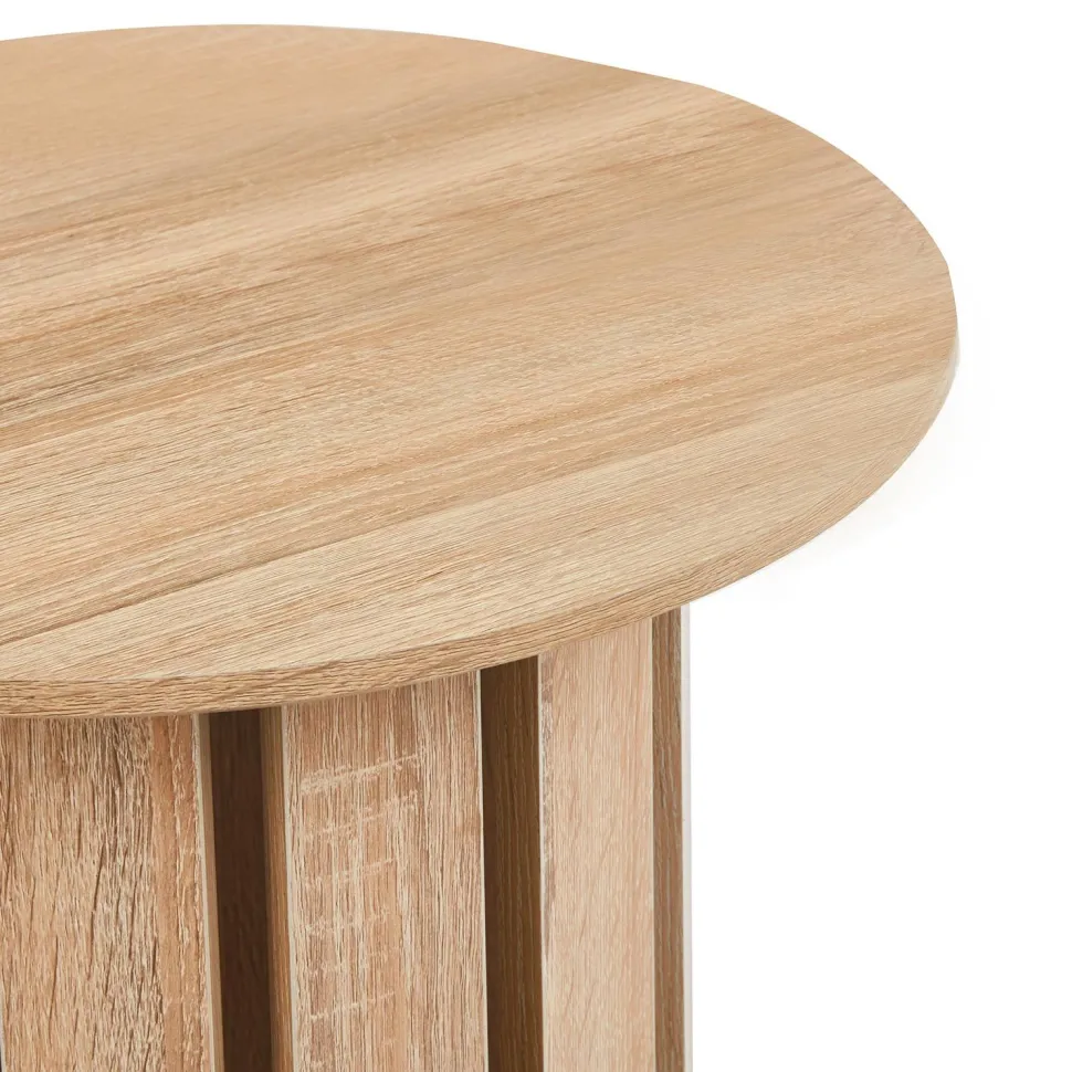 Ensemble de 2 tables basses Annabel Chêne clair