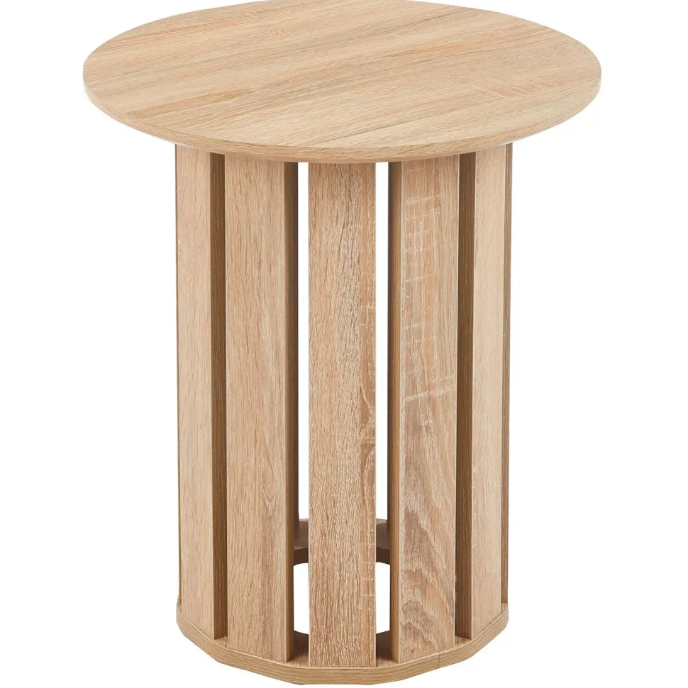 Ensemble de 2 tables basses Annabel Chêne clair