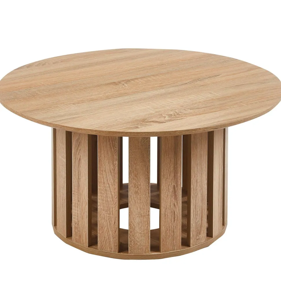 Ensemble de 2 tables basses Annabel Chêne clair