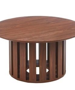 Ensemble de 2 tables basses Annabel Bois Noisette