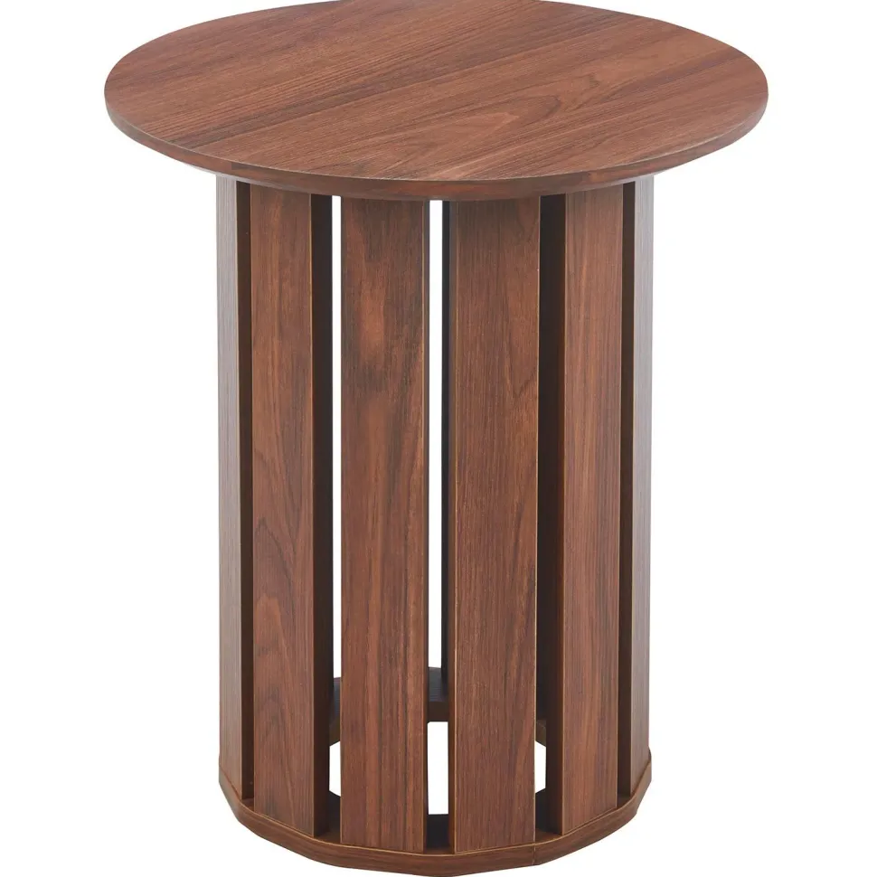 Ensemble de 2 tables basses Annabel Bois Noisette