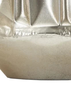 Ensemble de 3 vases Argentés reliefés