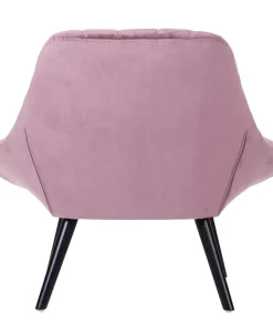 Fauteuil Danios Velours Rose