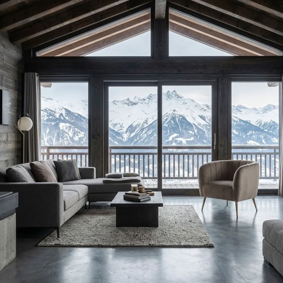 Fauteuil moderne Bombaro pieds métal doré et Velours Taupe