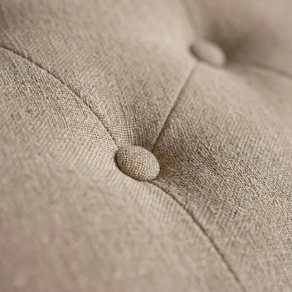 Fauteuil scandinave Klarys Tissu Beige