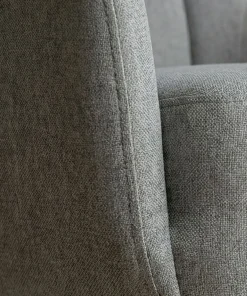Fauteuil scandinave Vidal Gris
