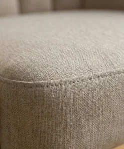 Fauteuil scandinave Vidal Beige