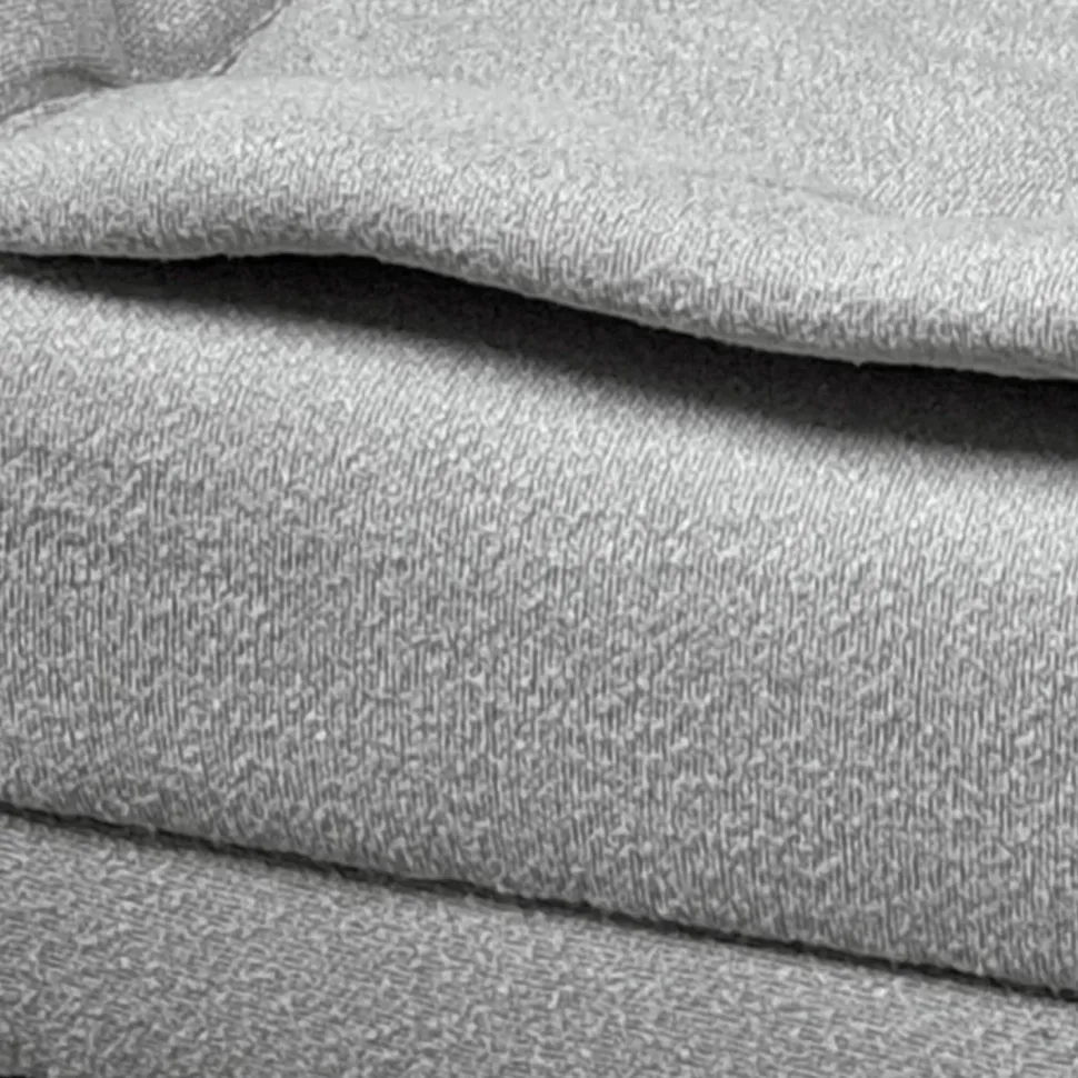 Fauteuil transformable en banquette Lefkada Tissu texturé Gris