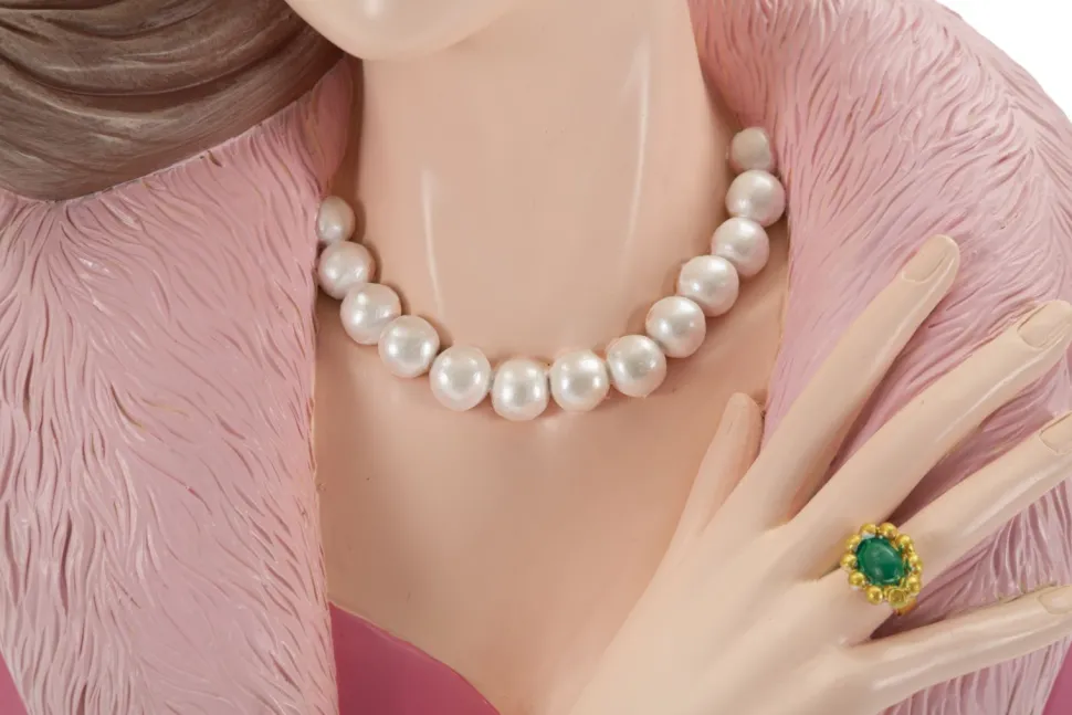 Femme de Paris Donna Résine Rose et Blanc