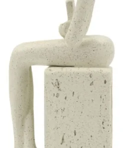 Figurine Single Stons en résine Beige