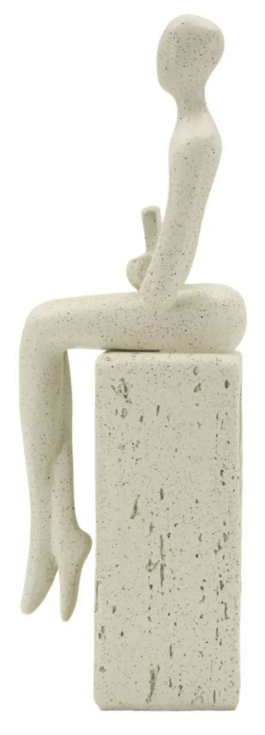 Figurine Single Stons en résine Beige