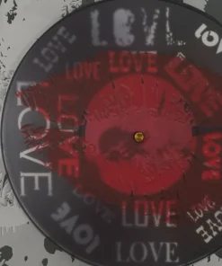 Impression sur toile LED Love Graphismes urbains et détails pop