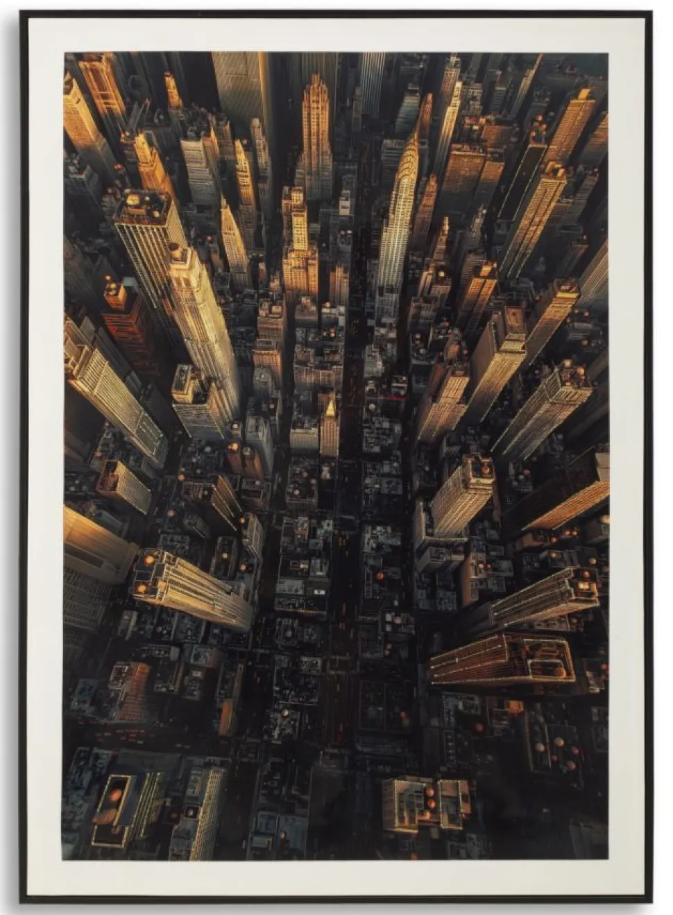 Impression sur toile New York avec cadre