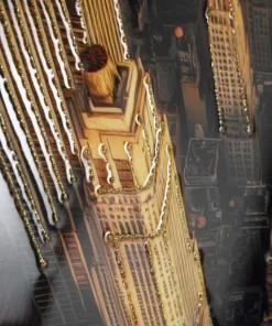 Impression sur toile New York avec cadre