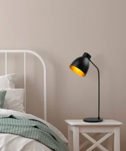 Lampe à poser Mahel H60cm Métal Noir