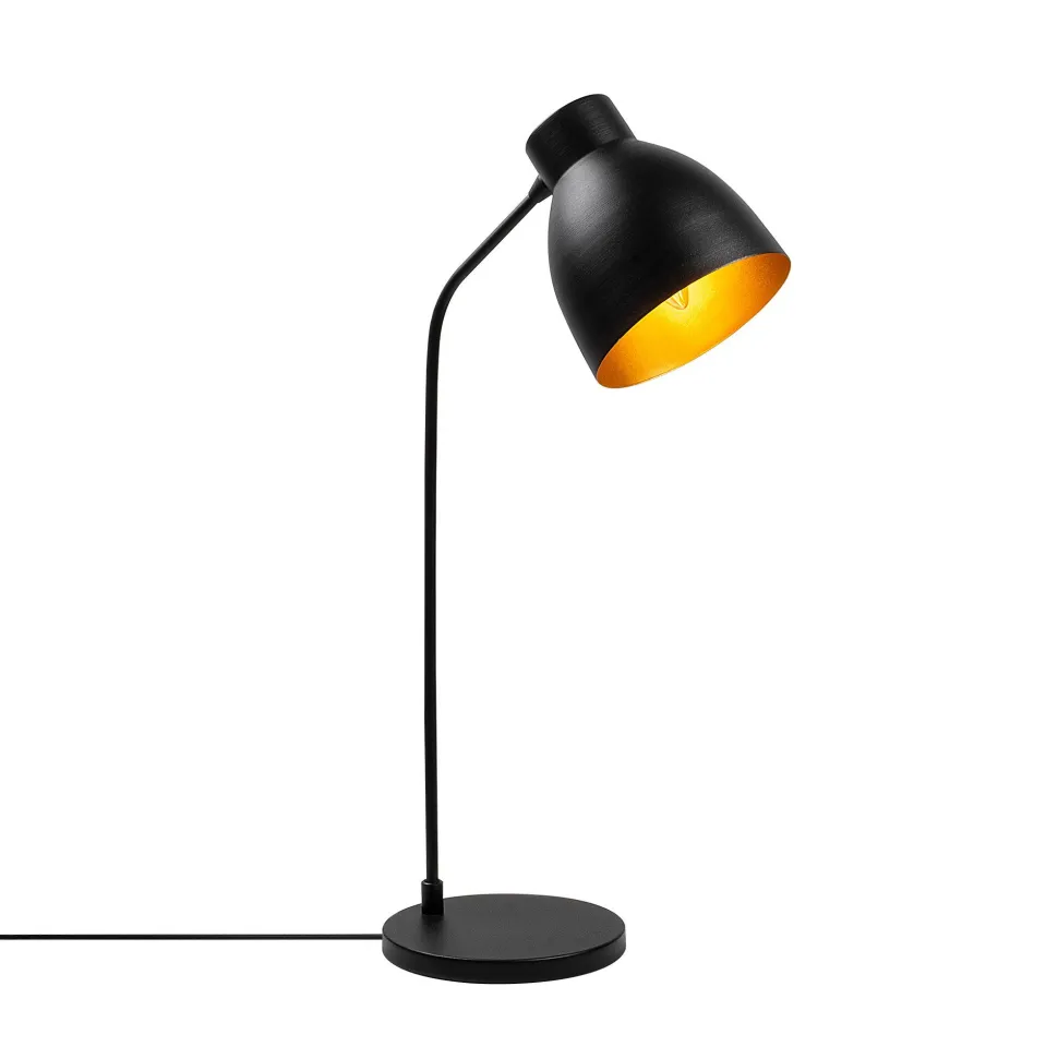 Lampe à poser Mahel H60cm Métal Noir