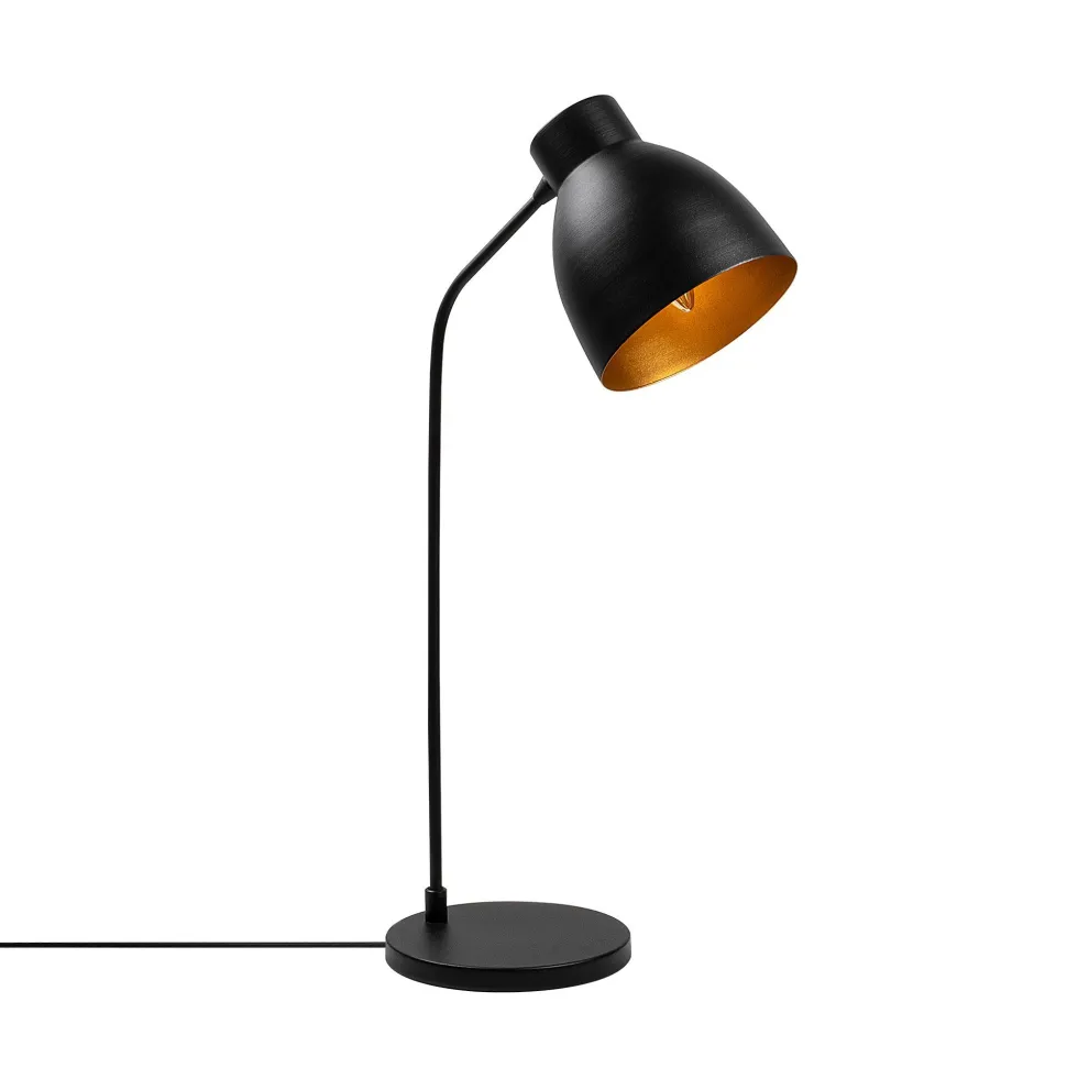 Lampe à poser Mahel H60cm Métal Noir