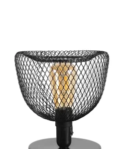 Lampe à poser style industriel marshell D15cm Métal Noir