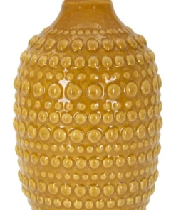 Lampe de chevet Ocre en céramique avec abat-jour Ocre